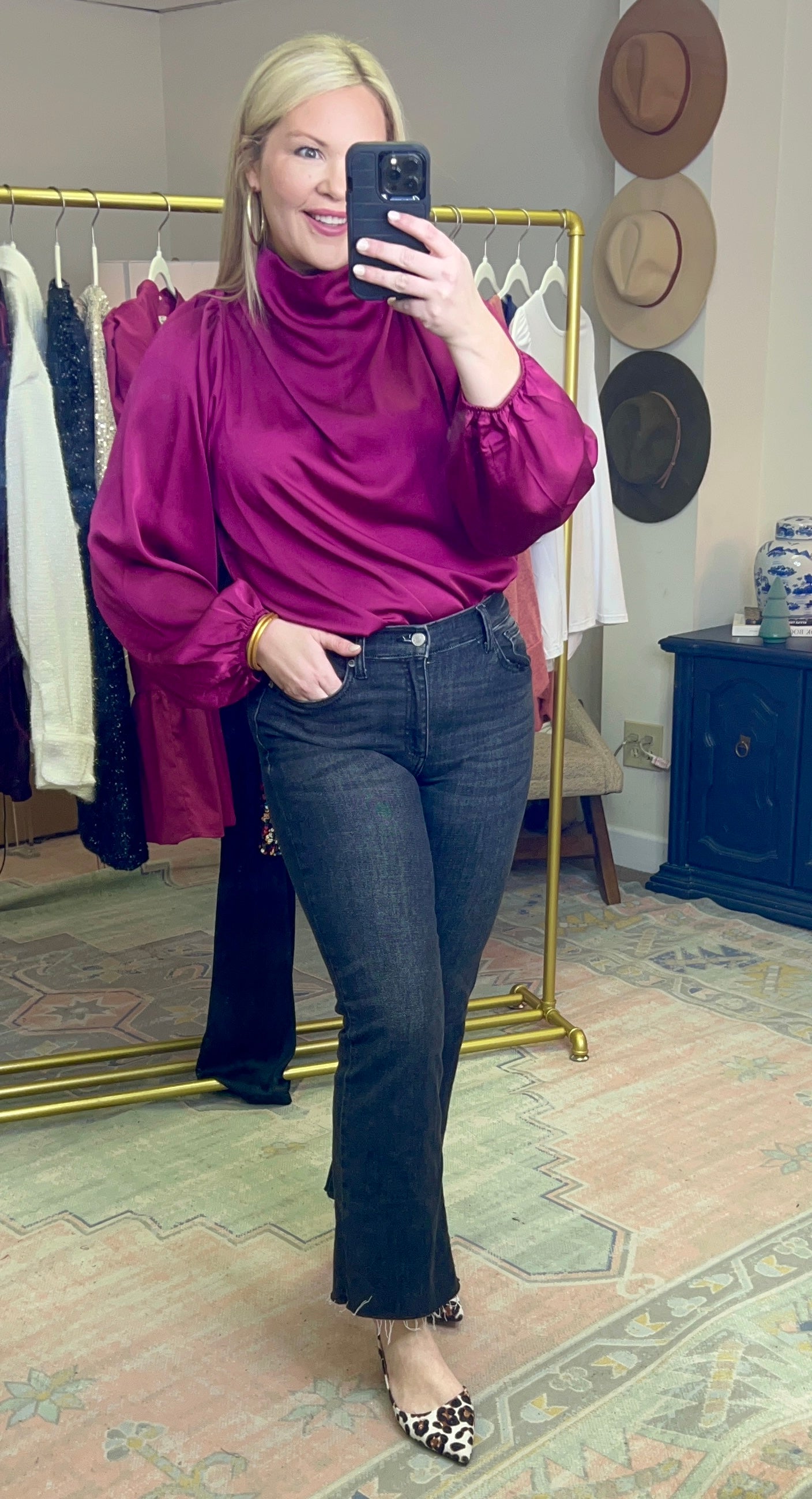 Cowl Neck Blouse