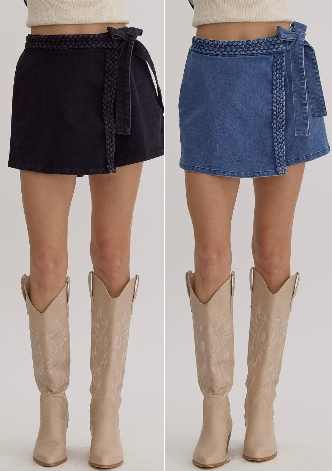 **MORE COLORS** True to You Wrap Skort