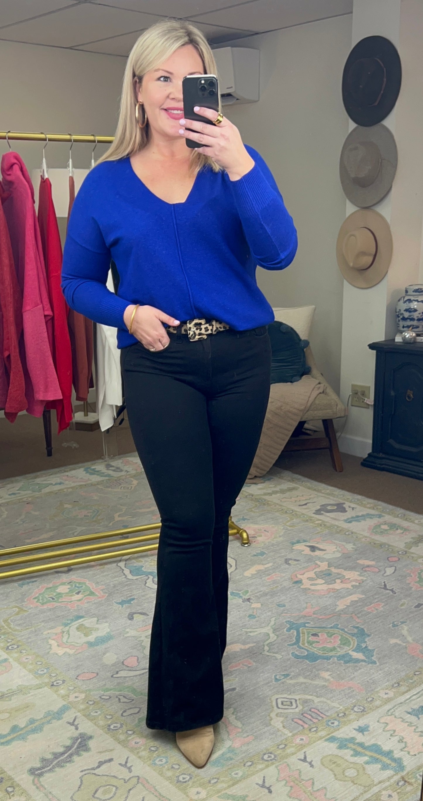 Made For Dreamers V-Neck Sweater Tunic