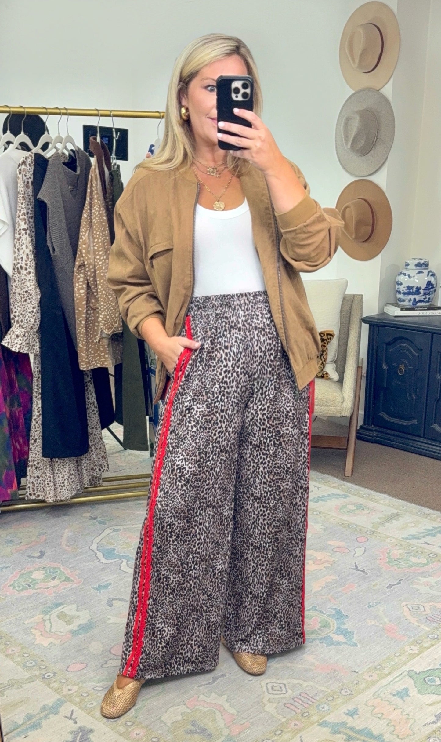 Catwalk Printed Wide Leg Pants