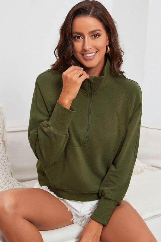 **MORE COLORS** Victory Awaits Funnel Neck Pullover