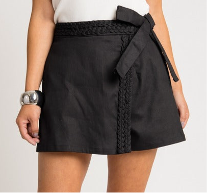 **MORE COLORS** True to You Wrap Skort