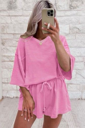 **MORE COLORS** Chillax Slouchy Short Set