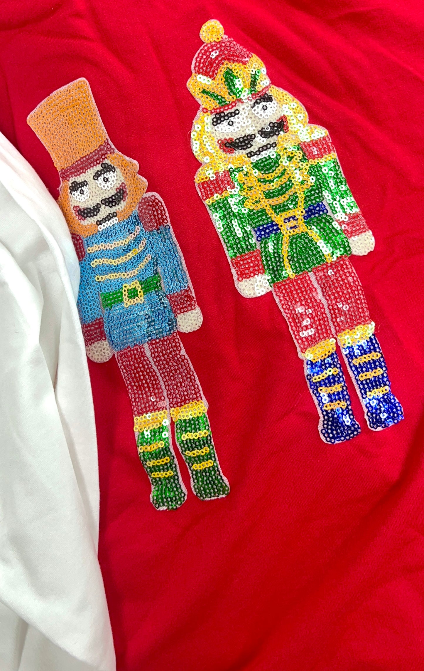 Classic Sequin Nutcracker Pullover