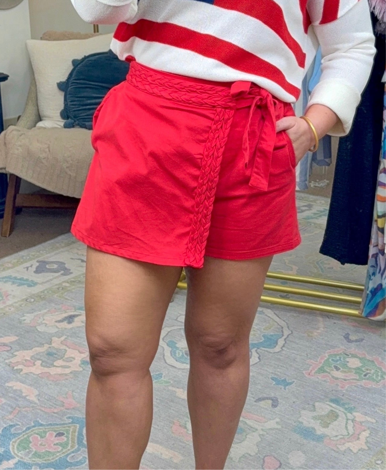 **MORE COLORS** True to You Wrap Skort
