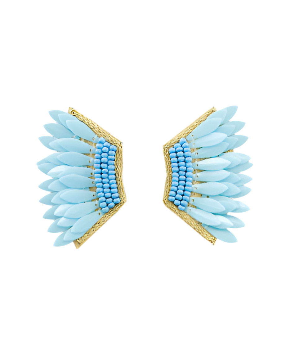 **MORE COLORS** Winging It Sequin Beaded Wing Earrings