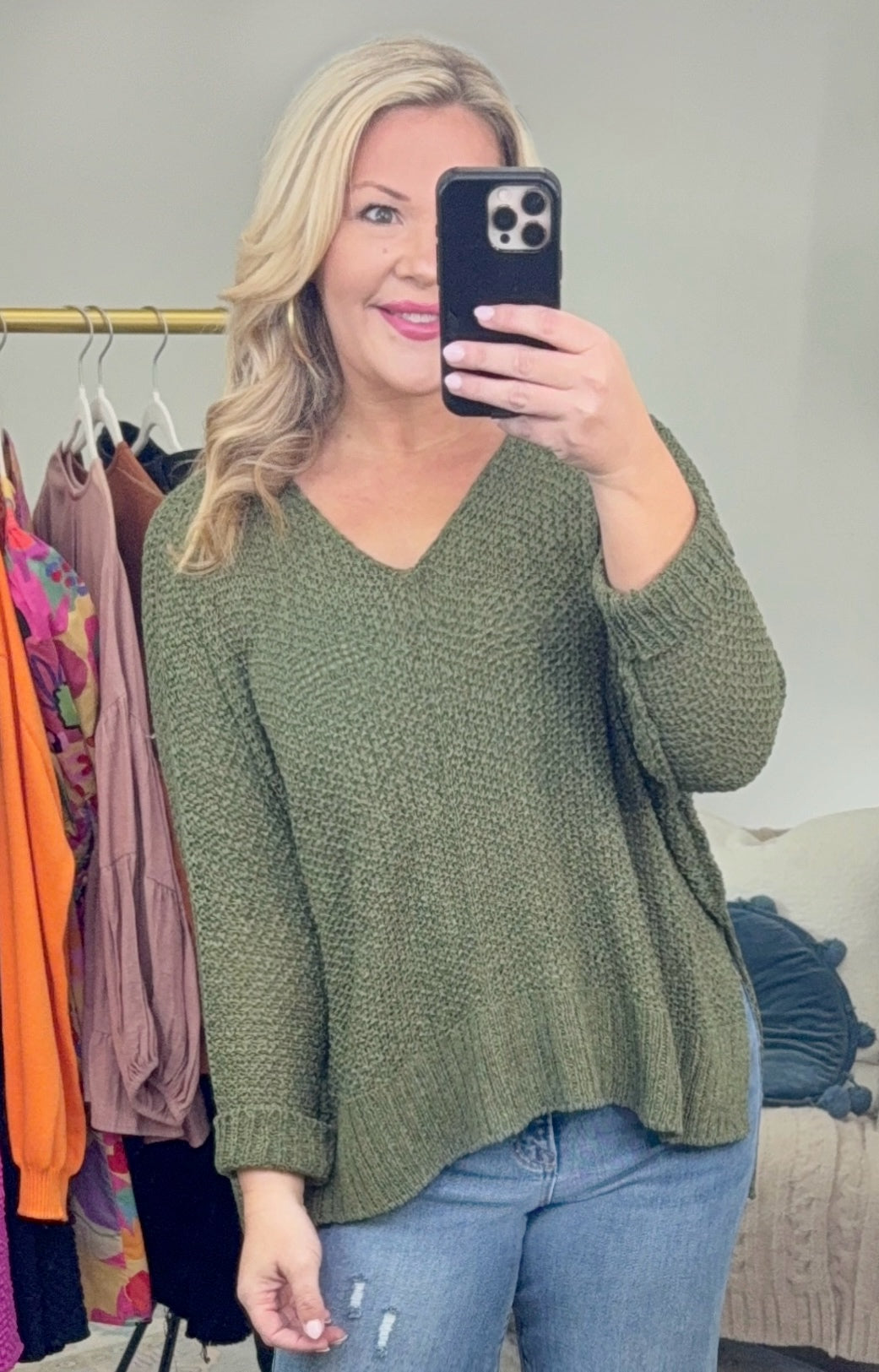 **MORE COLORS** Higher Standards Knit Tunic Top