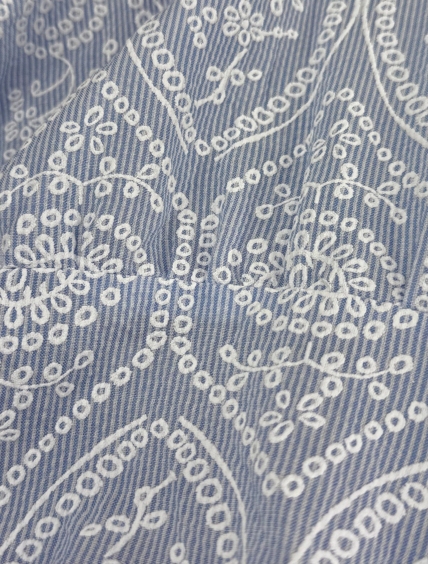 Always On Time Tiered Embroidered Dress
