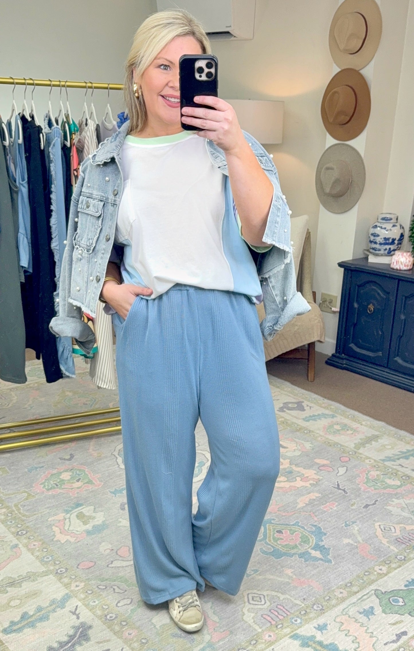 Casual Friday Ruffle Flounce Set