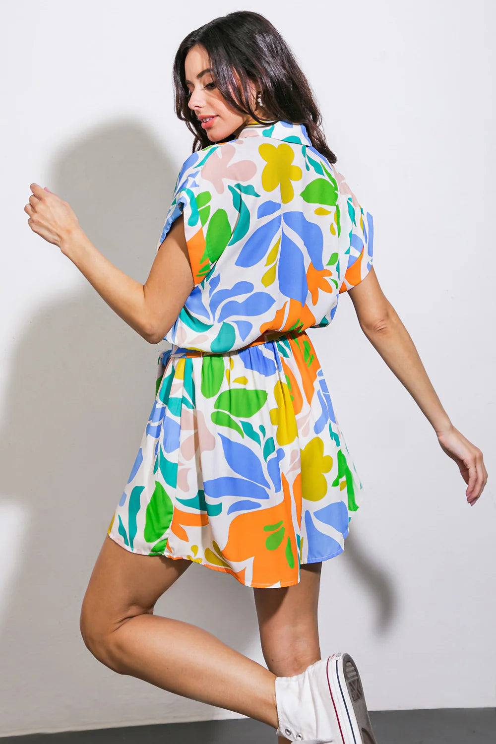 Make Your Move Collar Romper