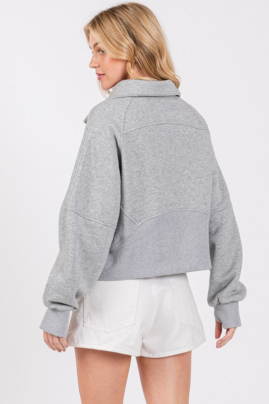 **MORE COLORS** Victory Awaits Funnel Neck Pullover