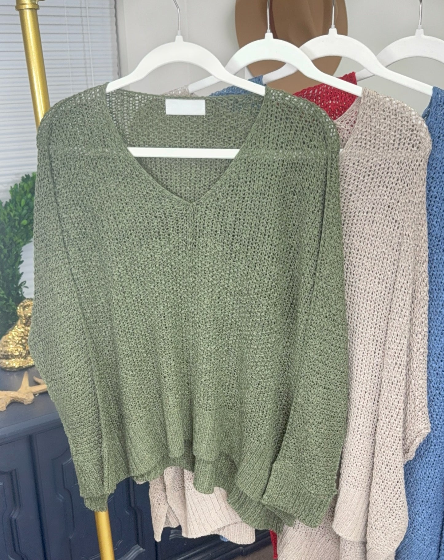 **MORE COLORS** Higher Standards Knit Tunic Top