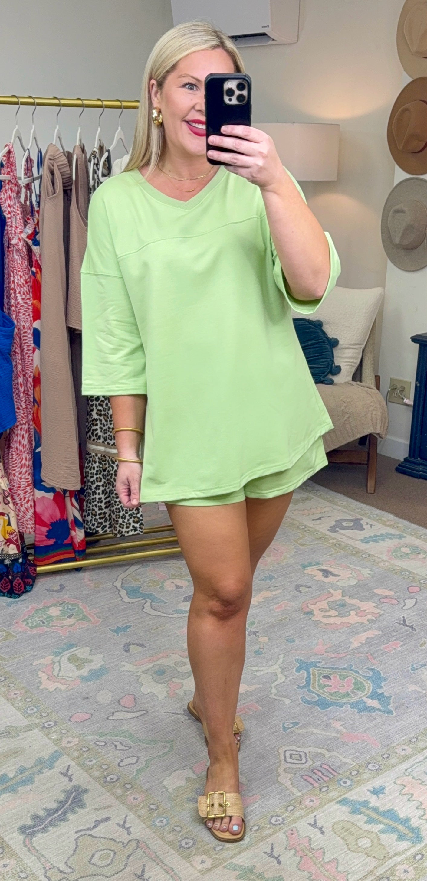 **MORE COLORS** Chillax Slouchy Short Set