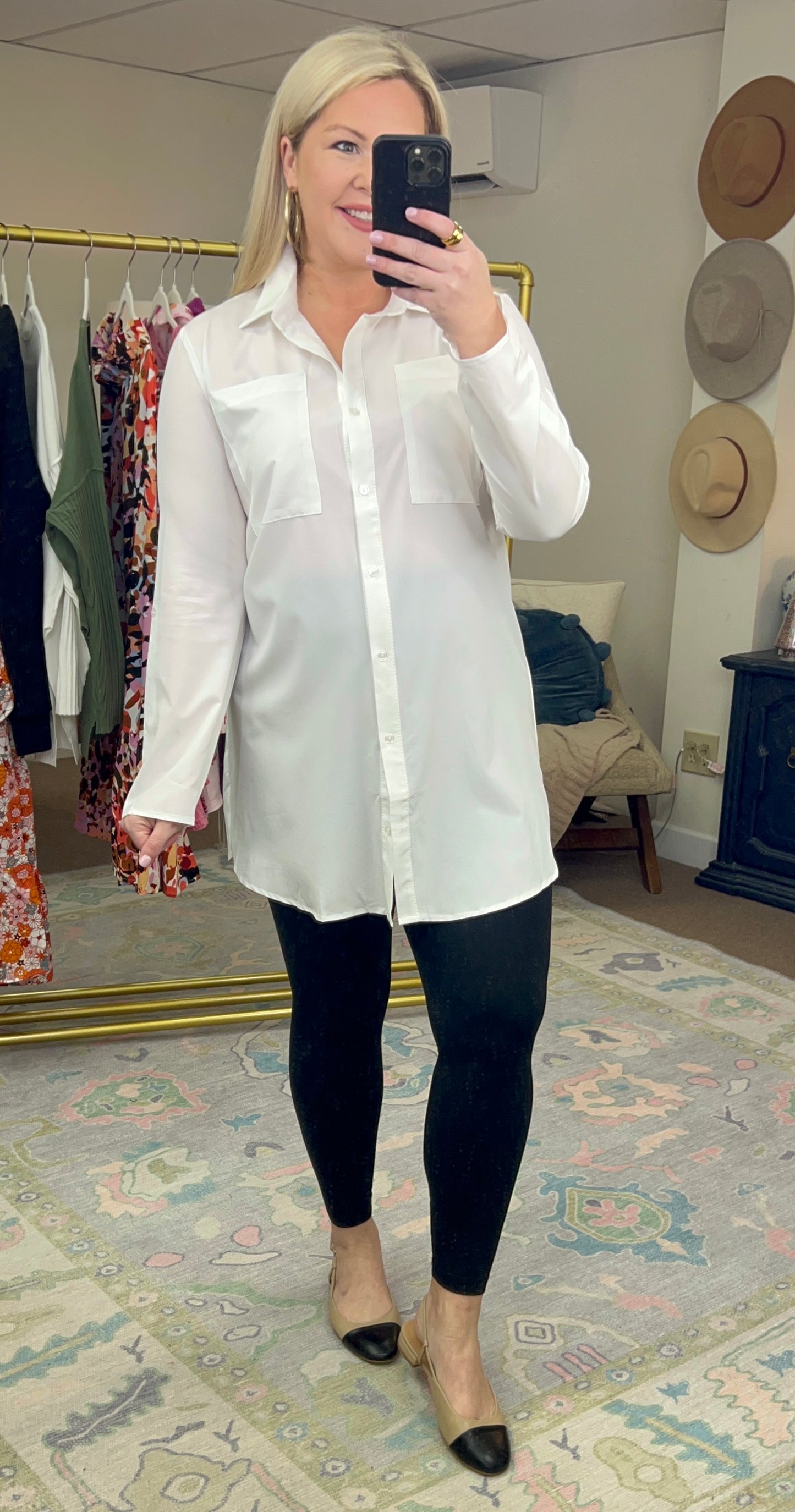 Miss Dependable Belted Tunic