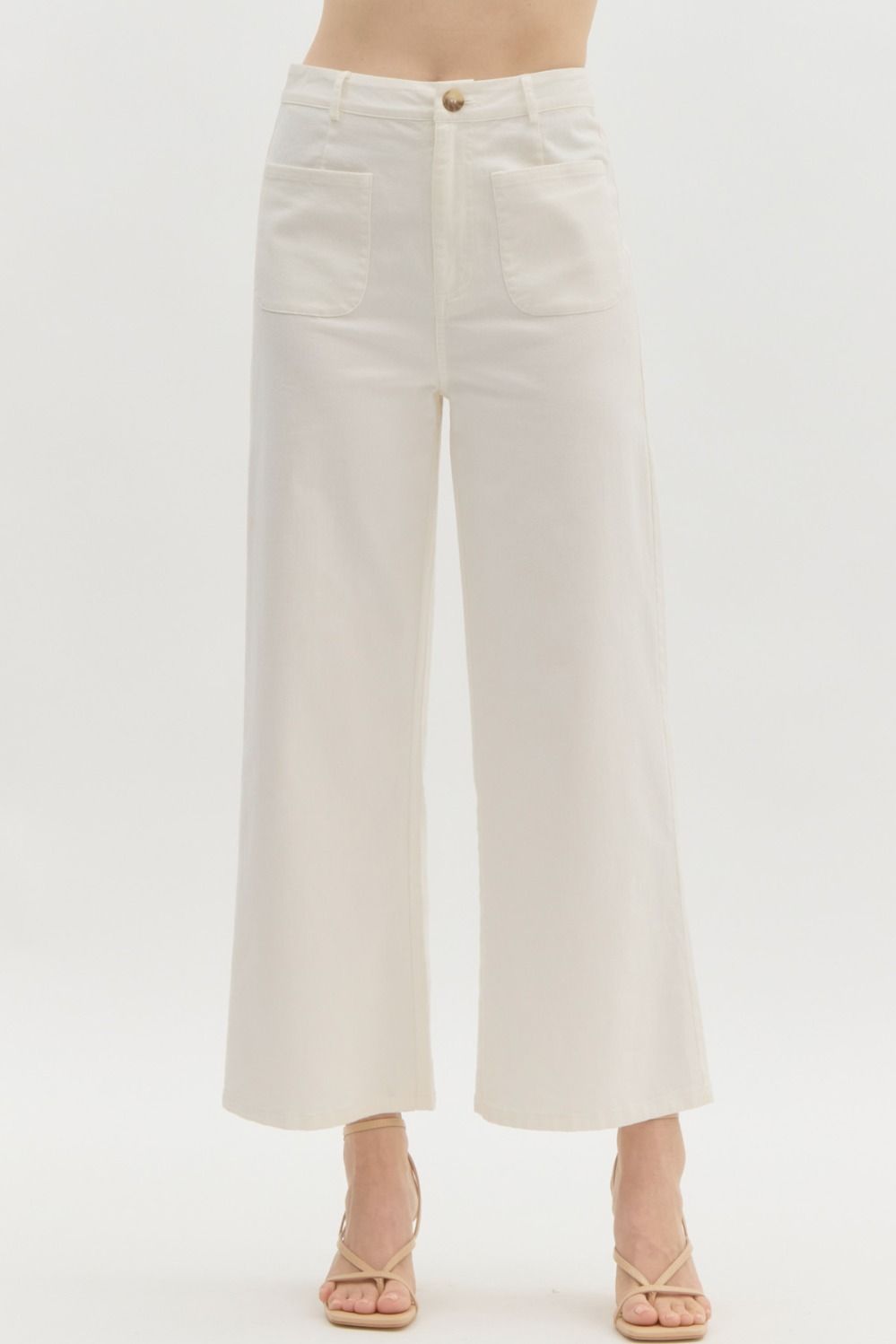✨RESTOCK✨ Steady As She Goes Wide Leg Cropped Pants