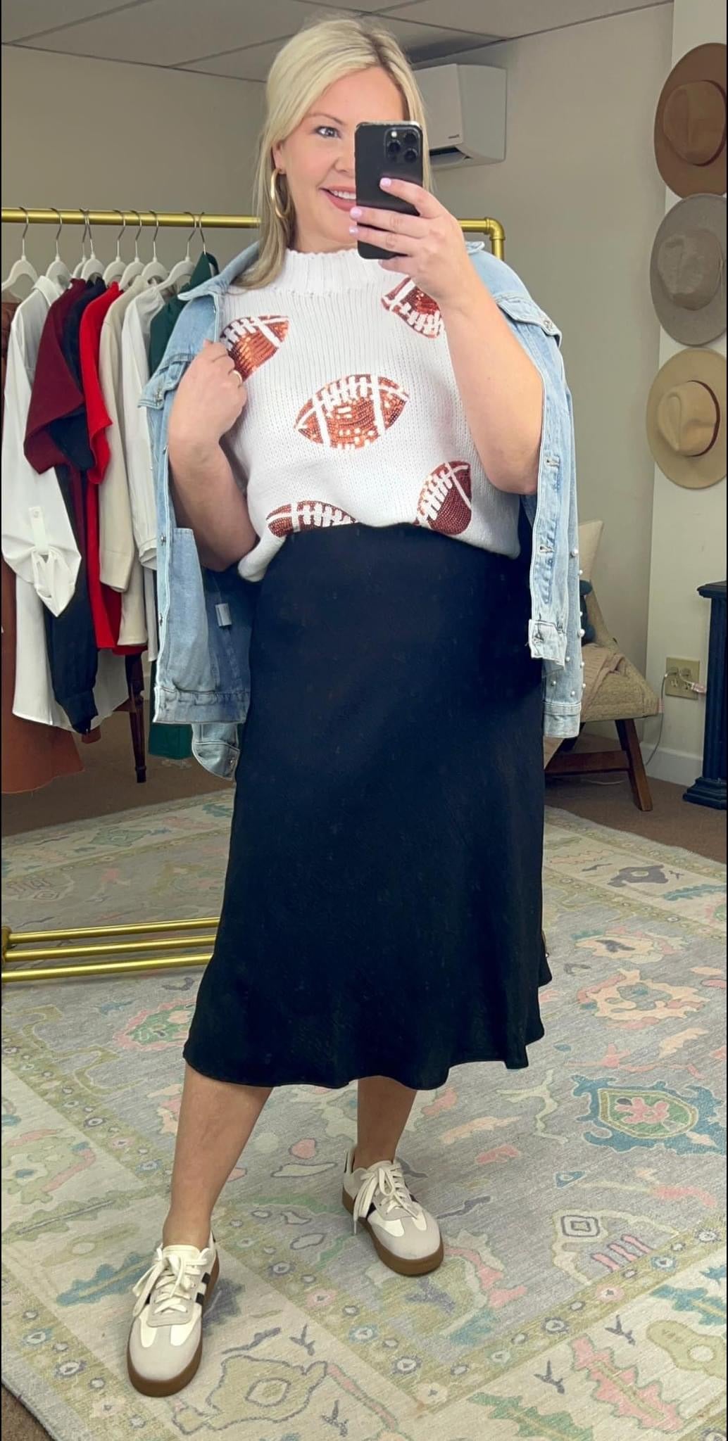 She’s All That Elastic Waist Slip Skirt