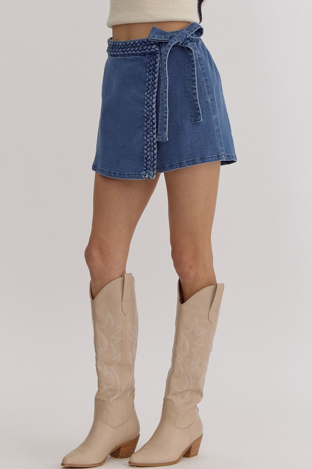 **MORE COLORS** True to You Wrap Skort