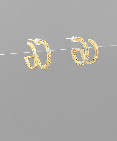 **MORE COLORS** Everyday Elegance Huggie Hoop Earrings
