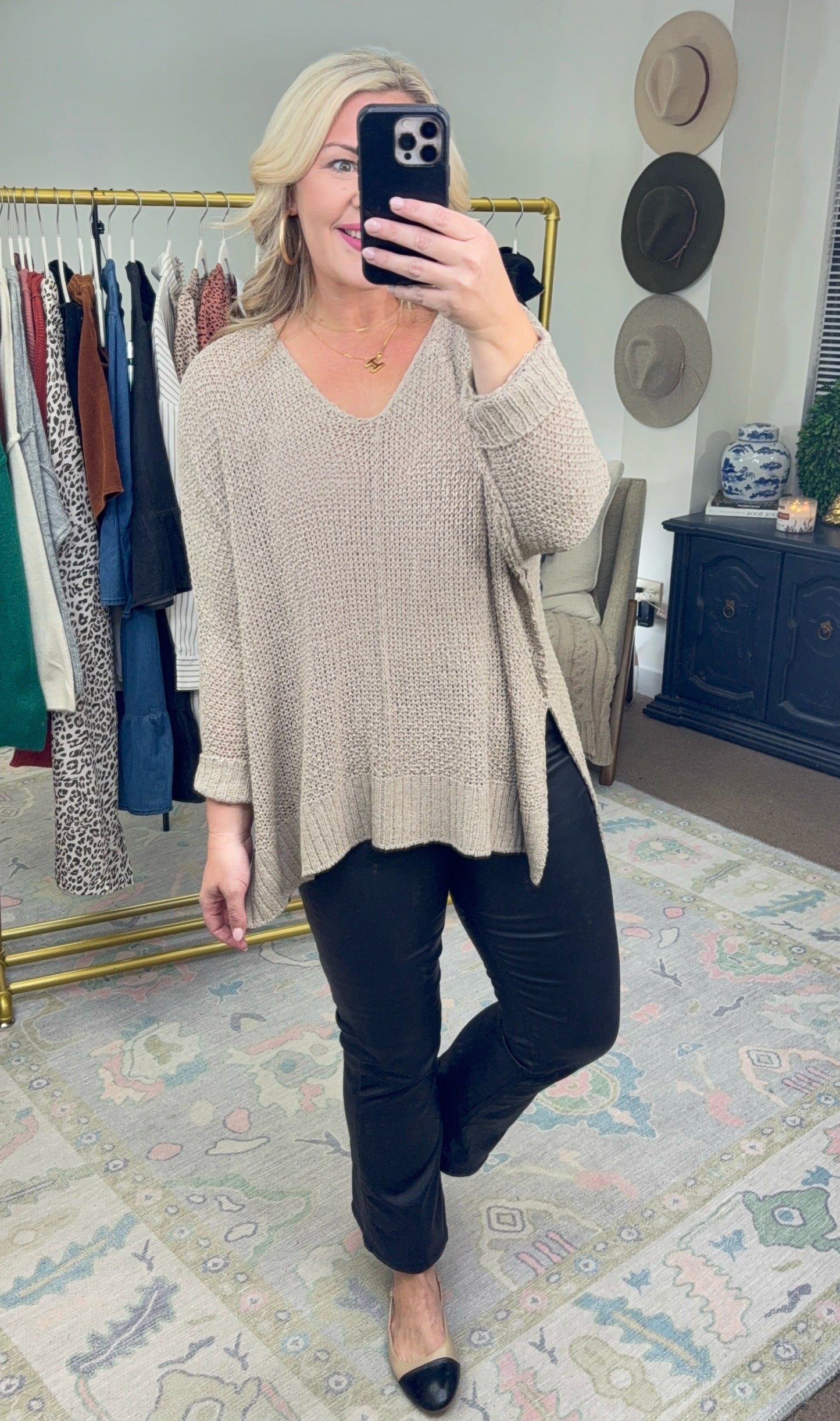 **MORE COLORS** Higher Standards Knit Tunic Top
