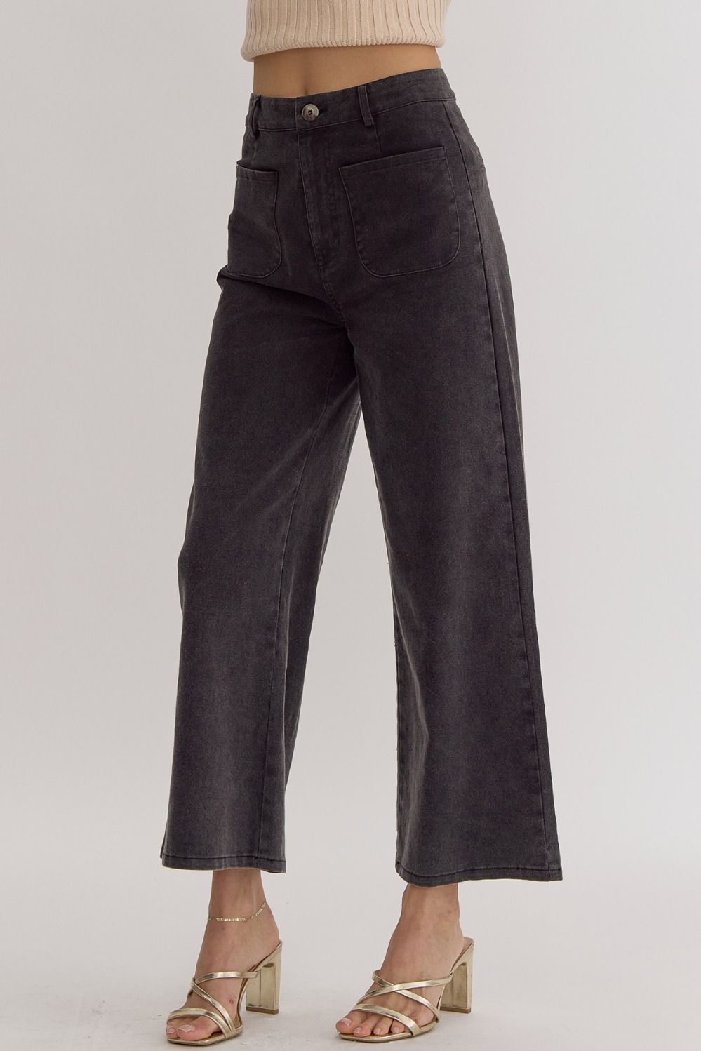 ✨RESTOCK✨ Steady As She Goes Wide Leg Cropped Pants