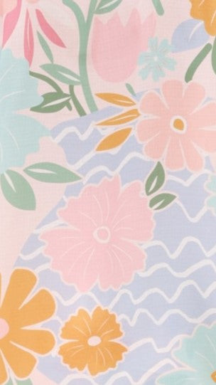 Pretty Petals Smocked Short Set
