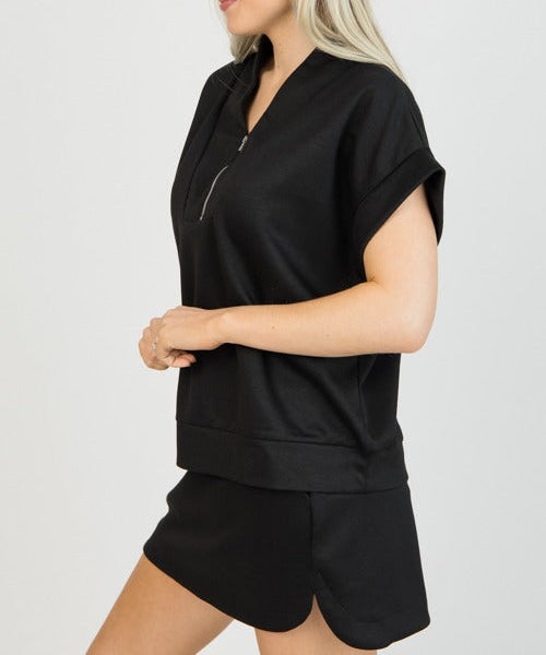 **MORE COLORS** Good Sport Buttery Scuba Top