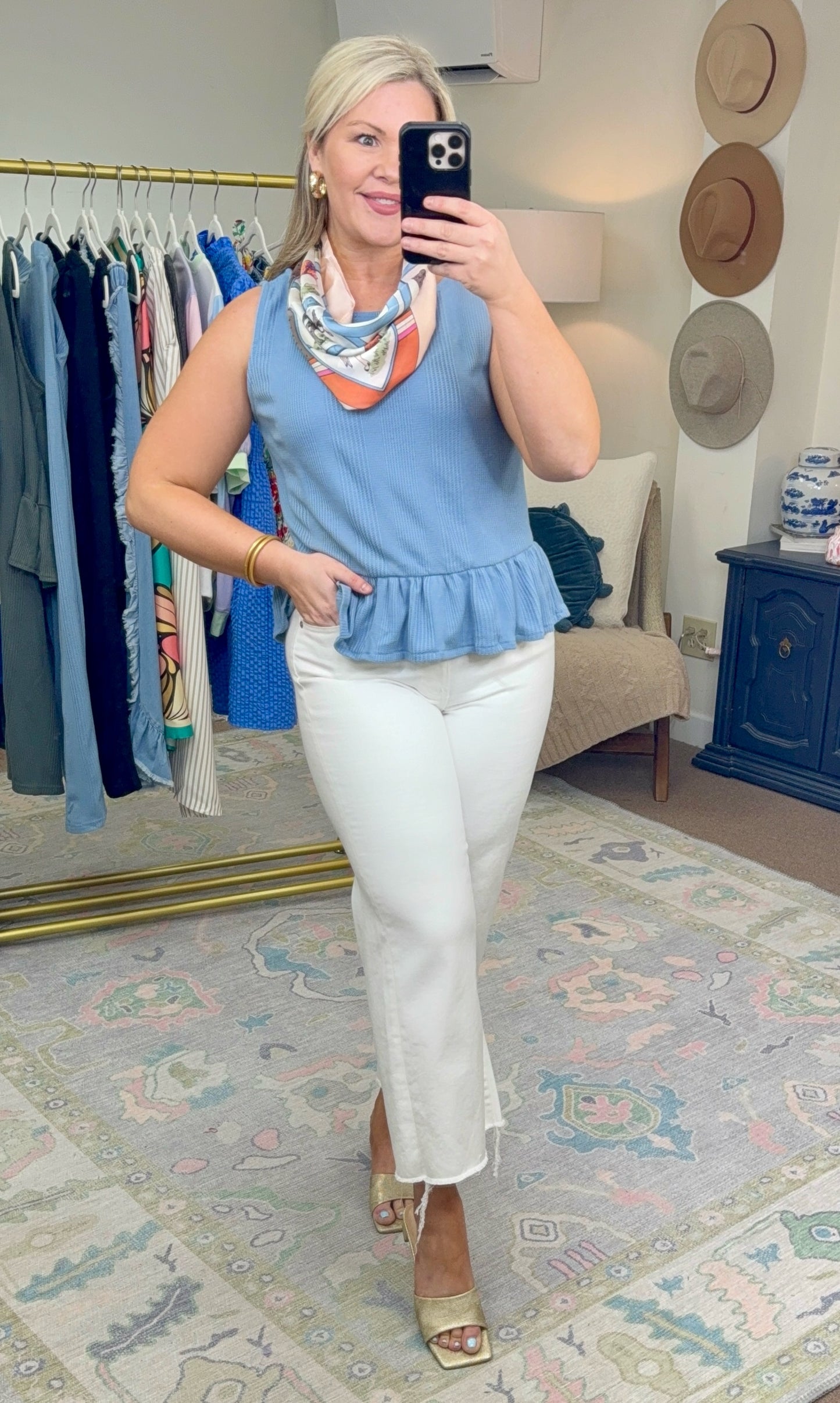 Casual Friday Ruffle Flounce Set
