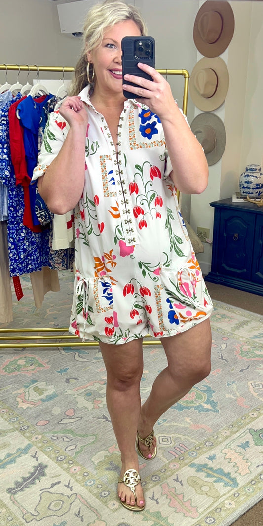 Picking Posies Relaxed Romper