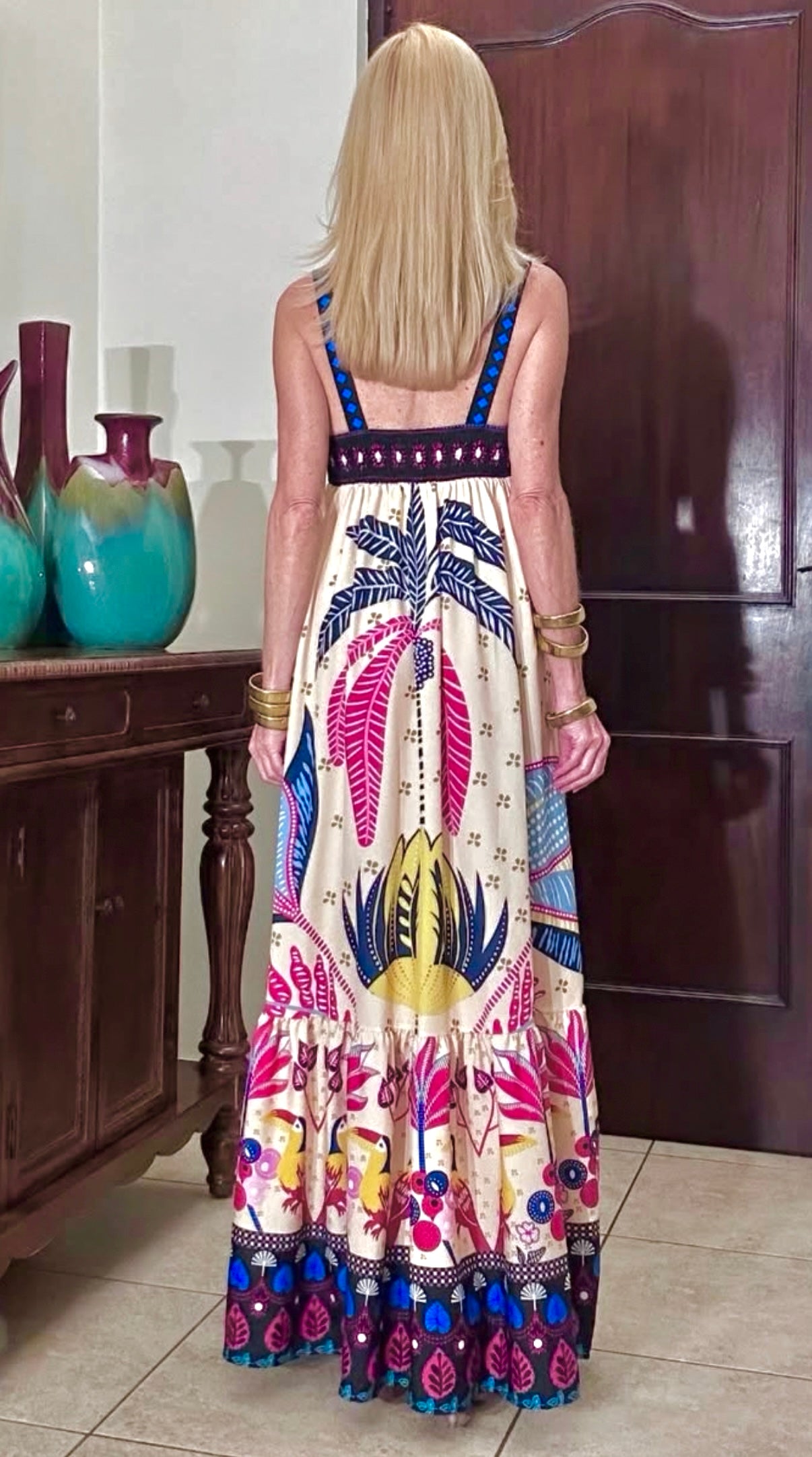 All-Inclusive Printed Maxi Dress