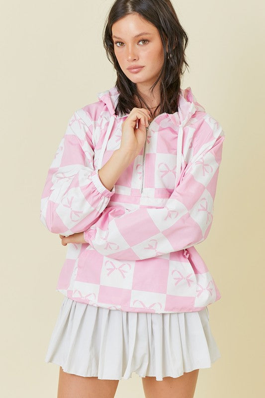Properly Tied Pink Ribbon Pullover