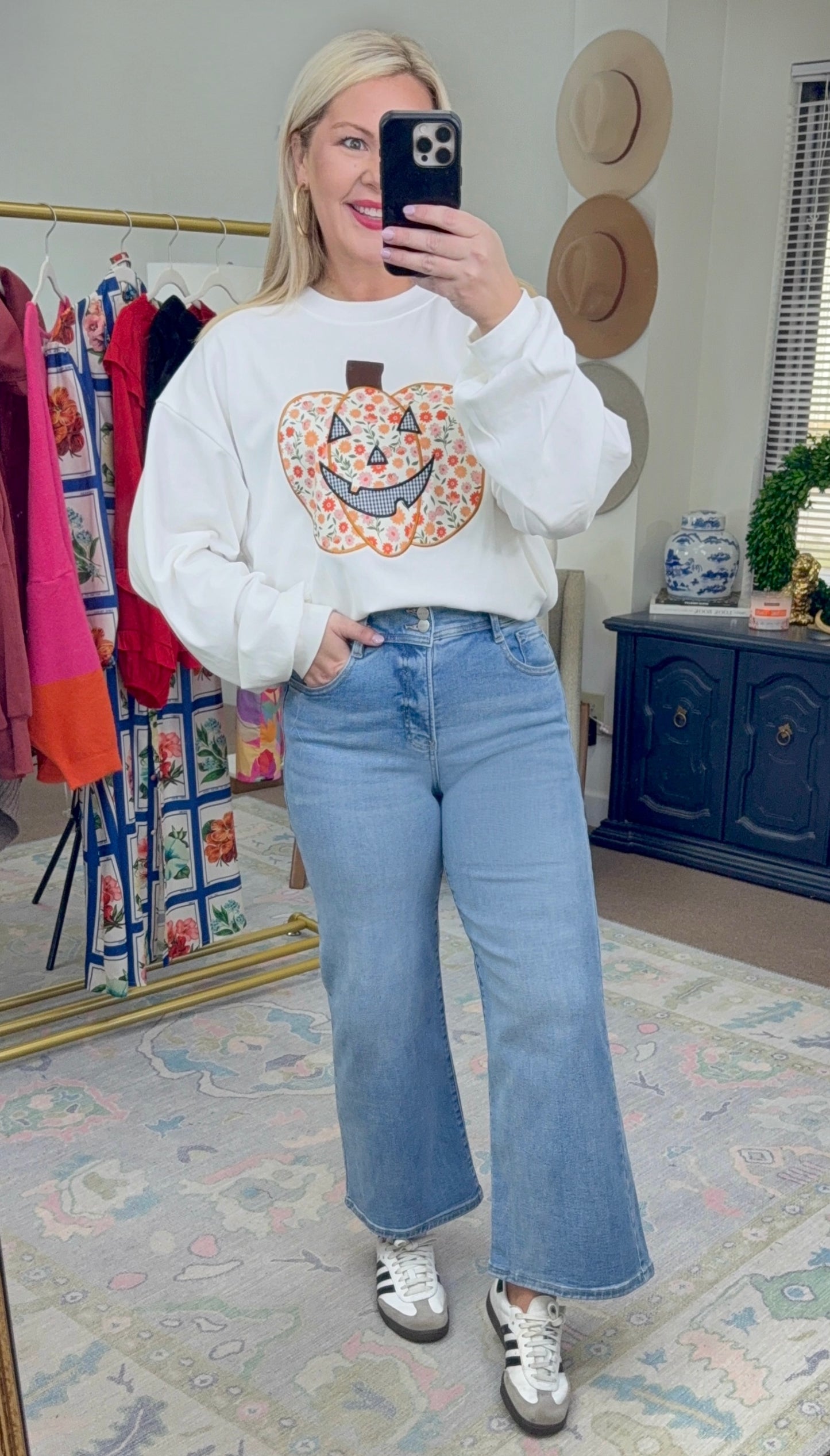 RISEN: Sweet Side High Rise Crop Denim