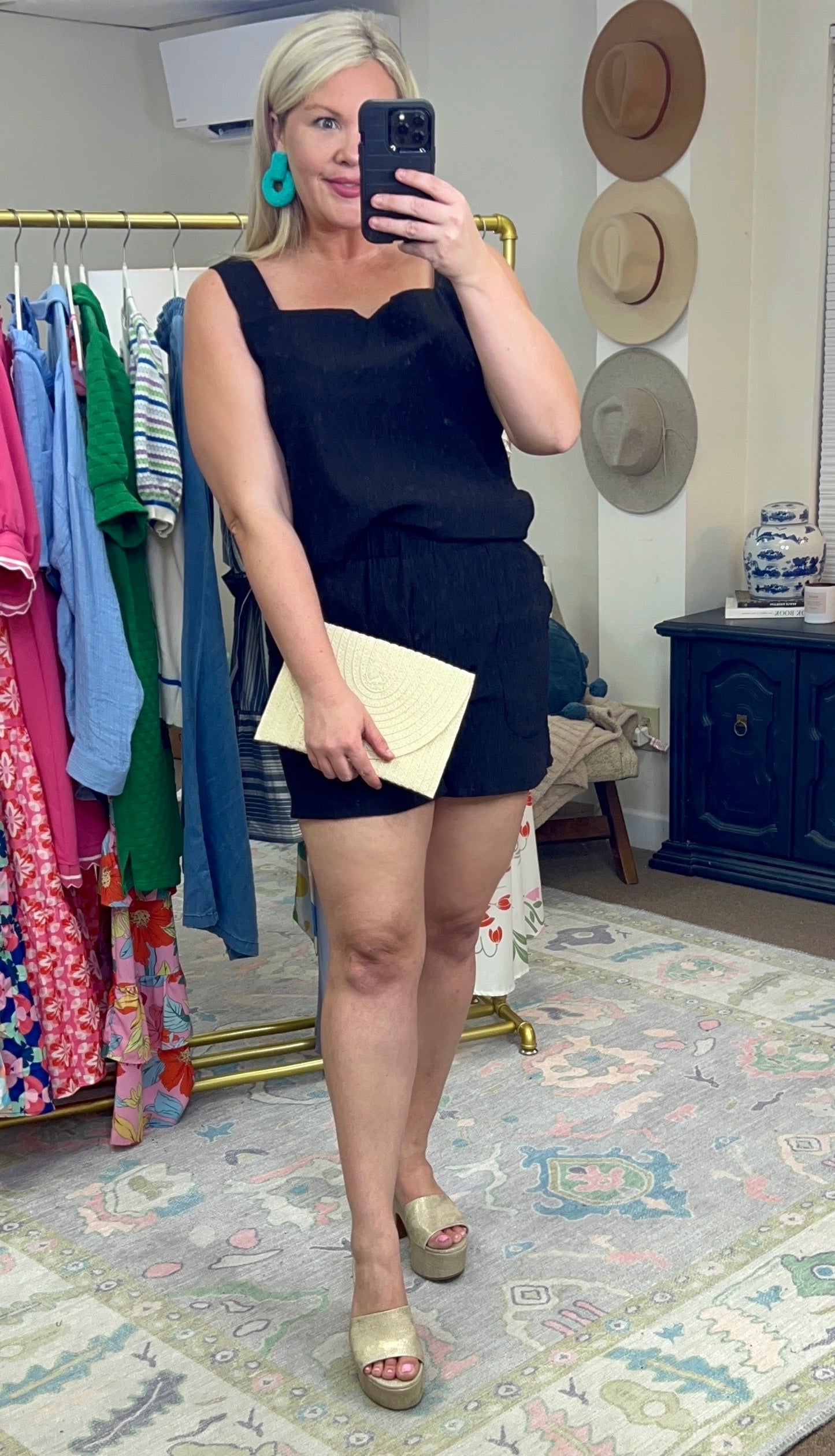 Day in the Life Black Short Set