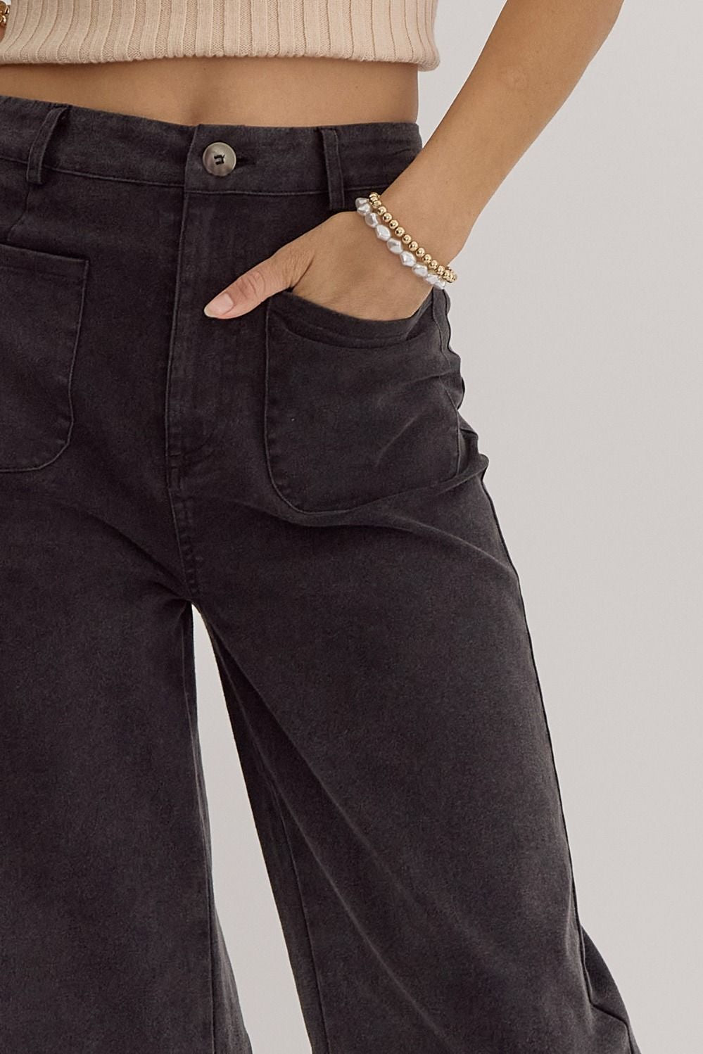 ✨RESTOCK✨ Steady As She Goes Wide Leg Cropped Pants