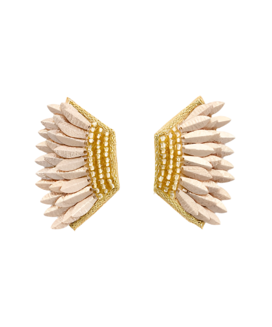 **MORE COLORS** Winging It Sequin Beaded Wing Earrings