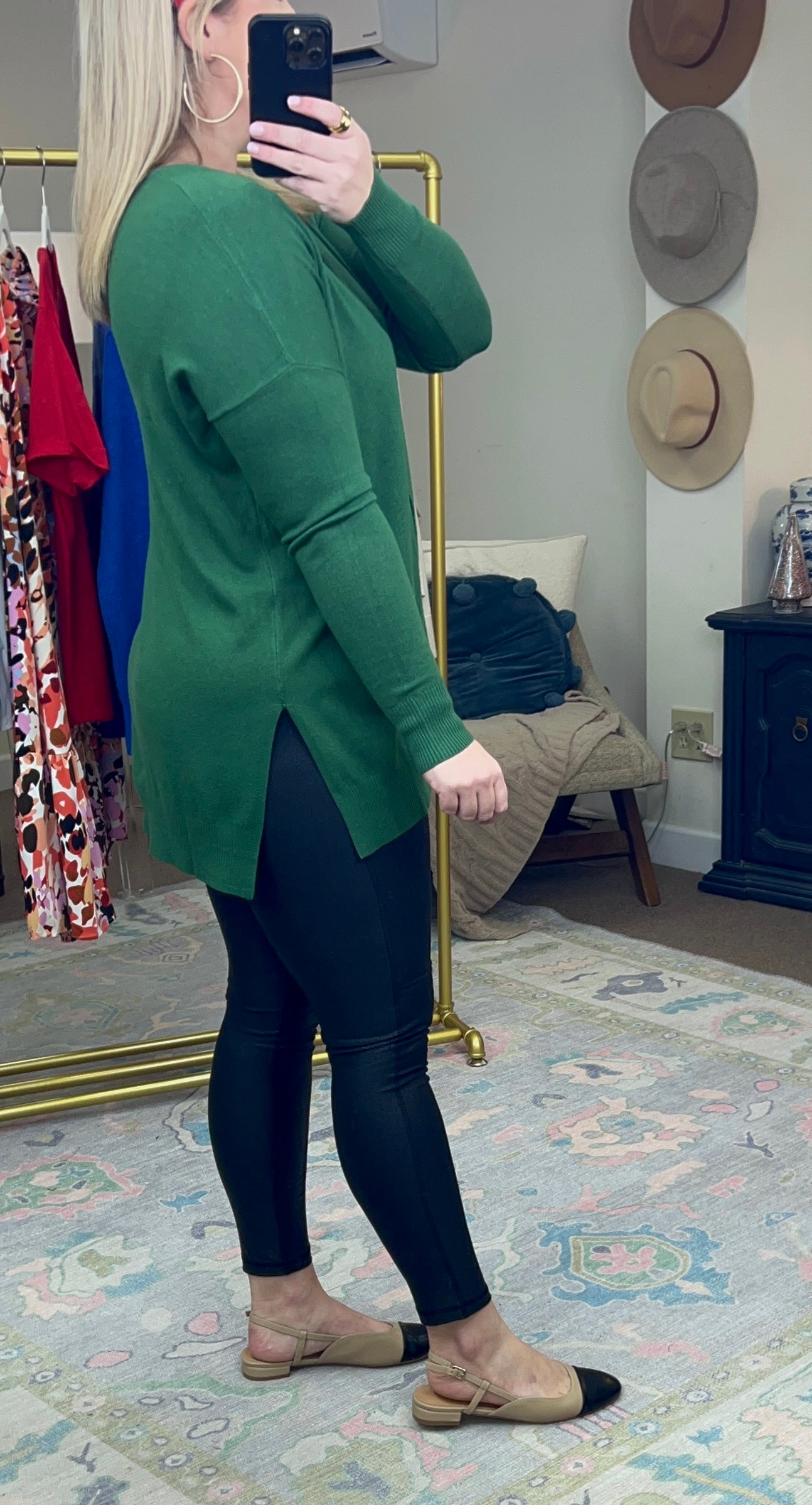 Made For Dreamers V-Neck Sweater Tunic