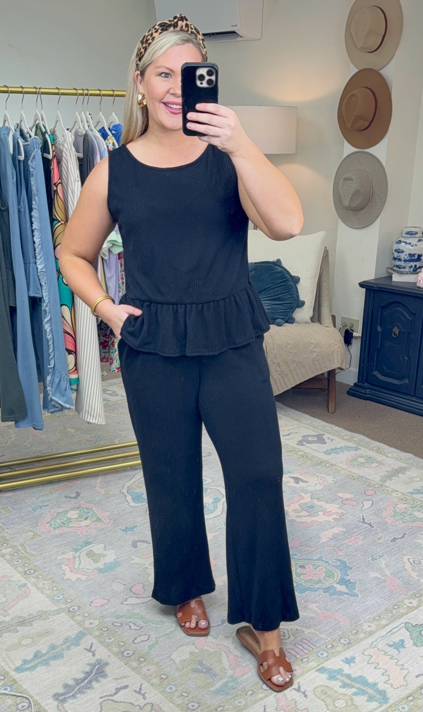 Casual Friday Ruffle Flounce Set