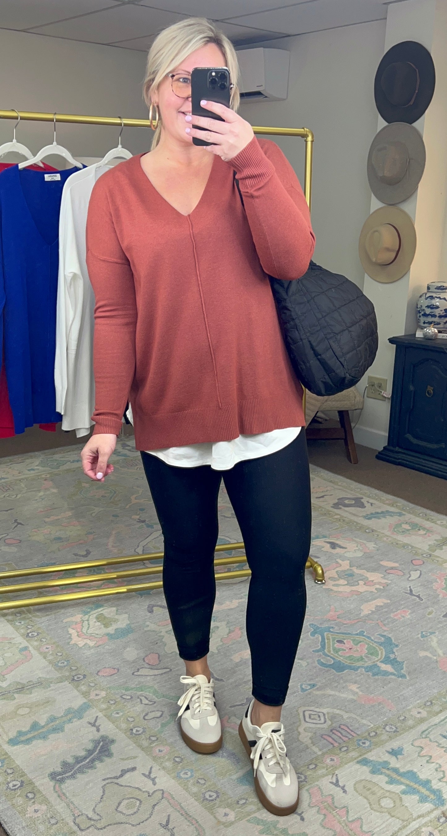Made For Dreamers V-Neck Sweater Tunic