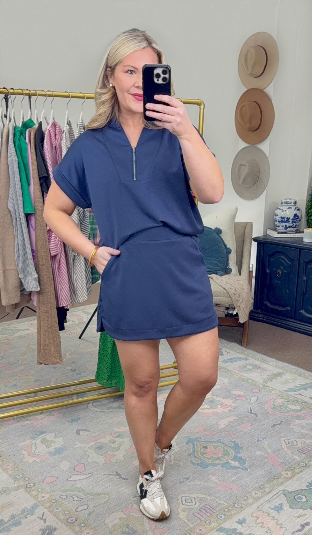 **MORE COLORS** Good Sport Buttery Scuba Skort