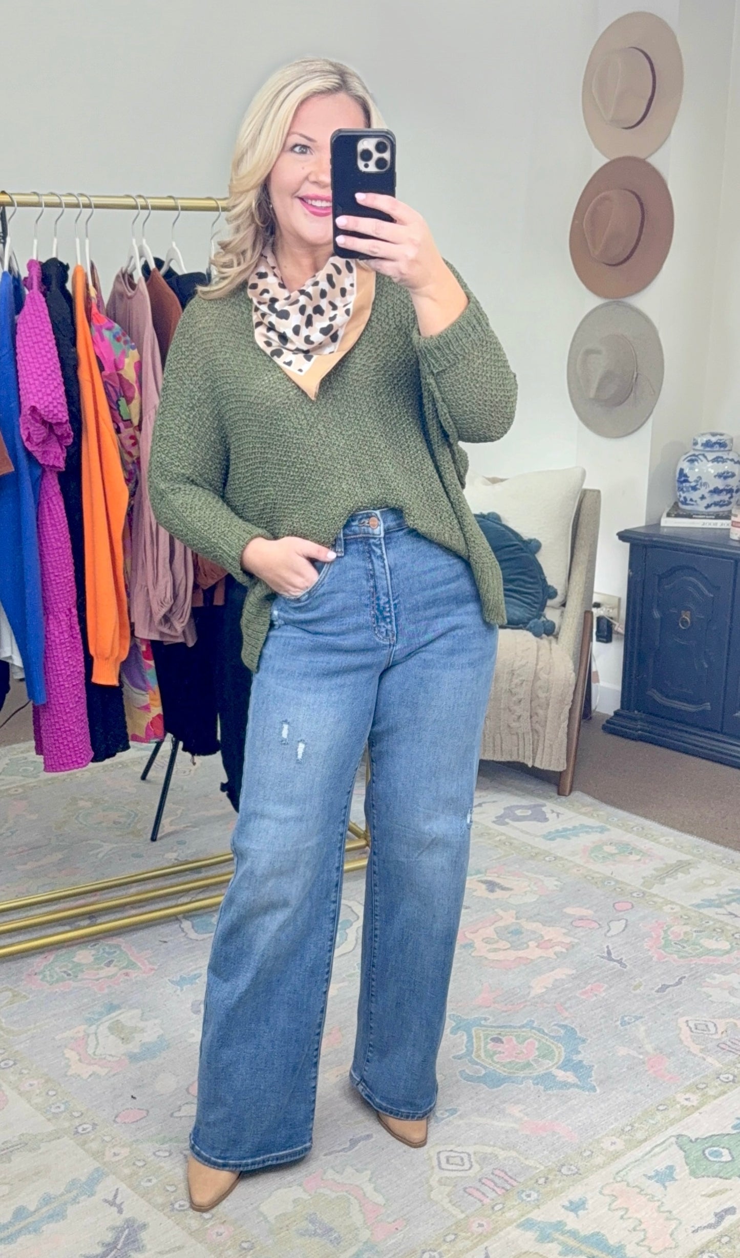 **MORE COLORS** Higher Standards Knit Tunic Top