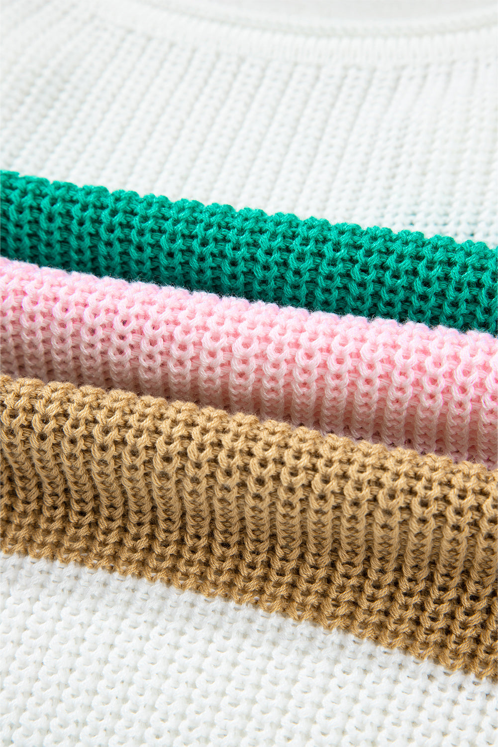 Polaroid of Perfection Color Block Knit Top