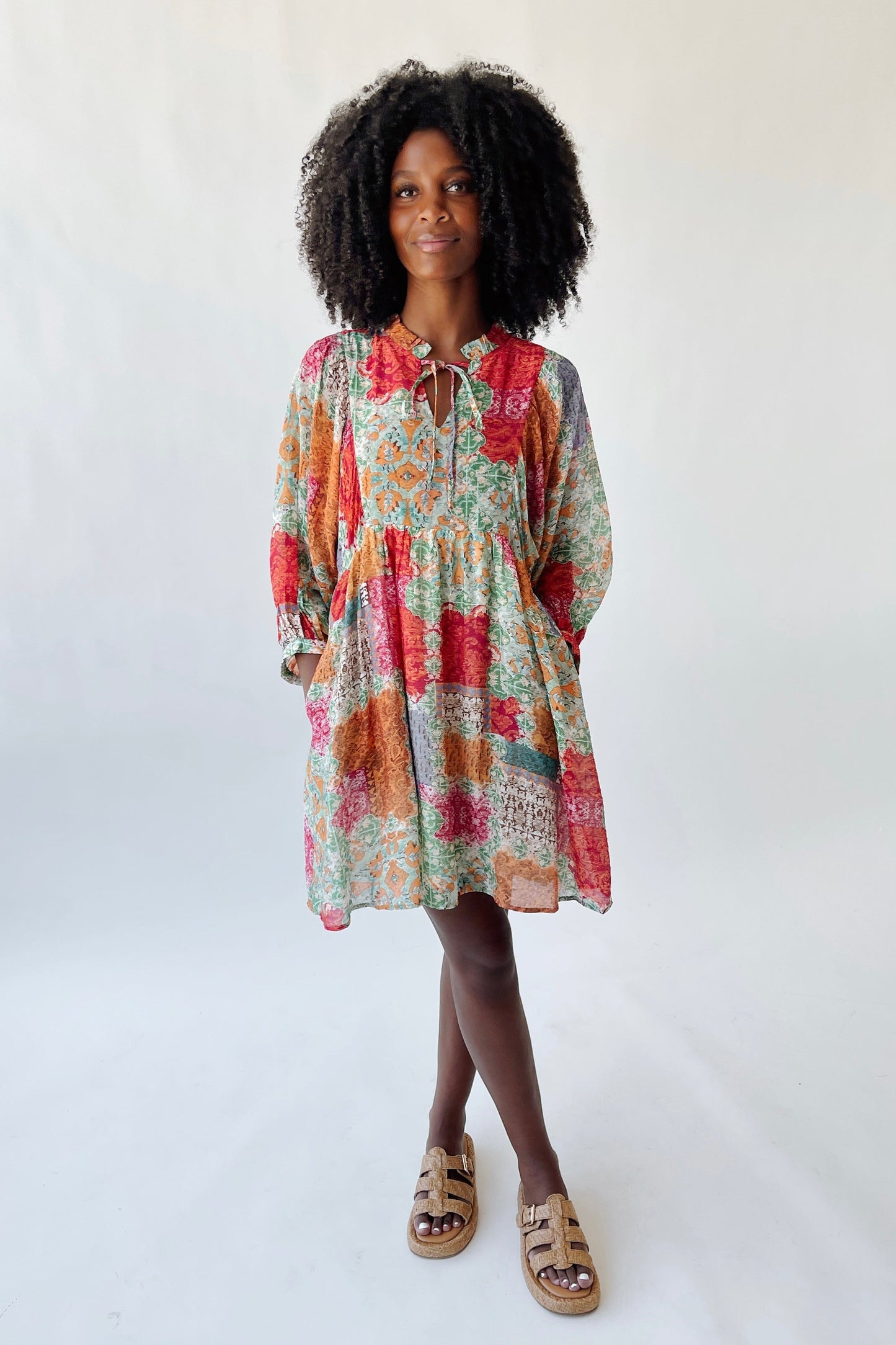 Gypsy Soul Mix Print Dress