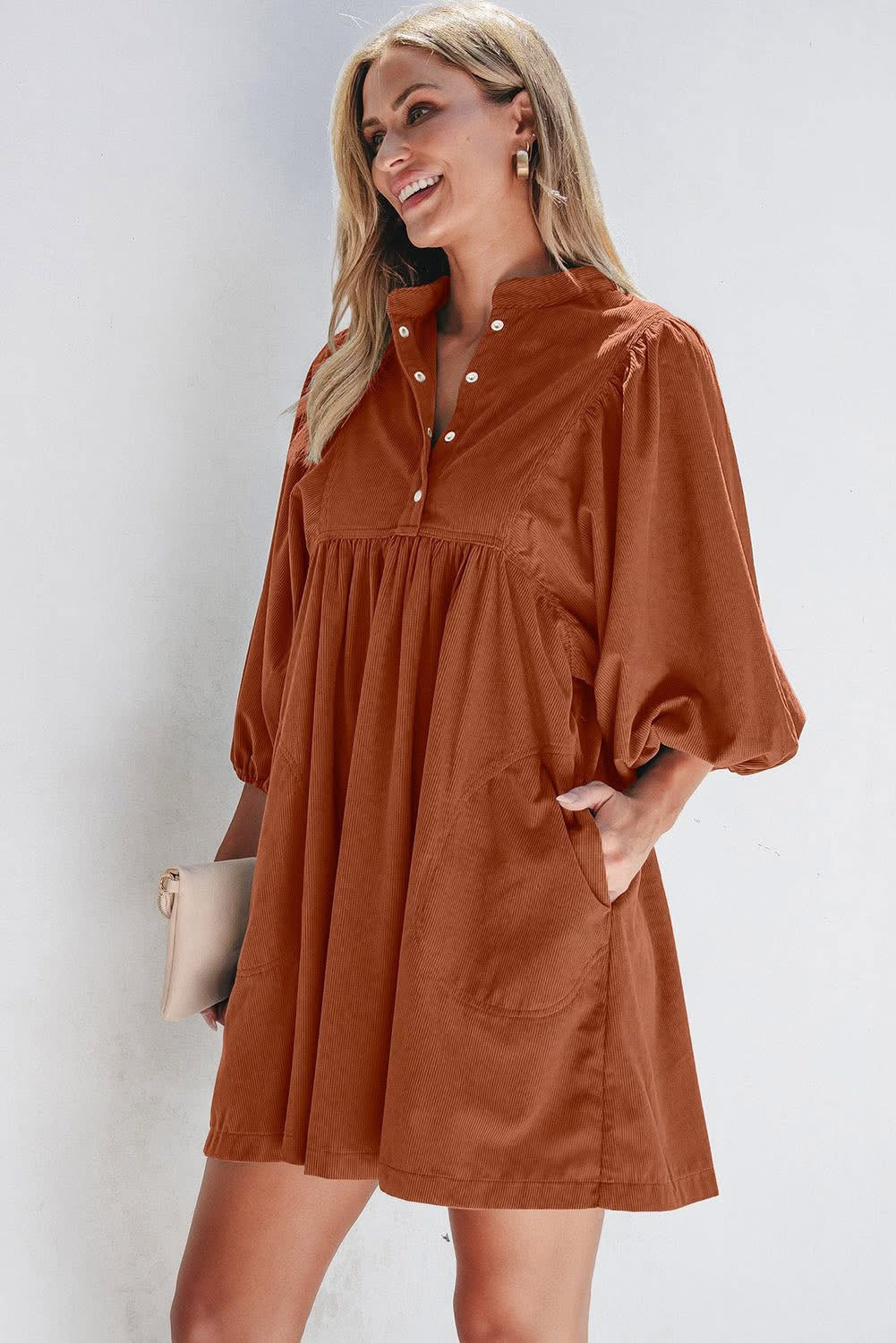 **MORE COLORS** Feels Like Home Corduroy Dress