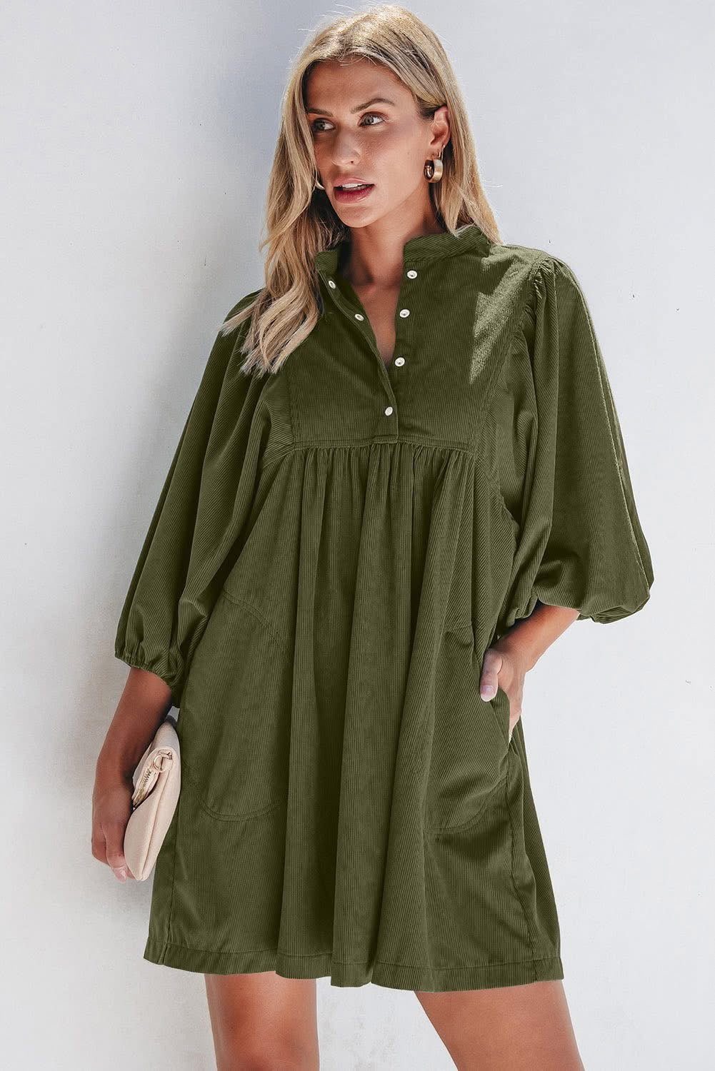 **MORE COLORS** Feels Like Home Corduroy Dress