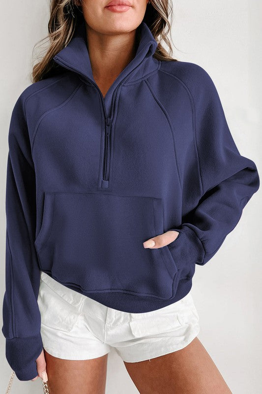 **MORE COLORS** Victory Awaits Funnel Neck Pullover