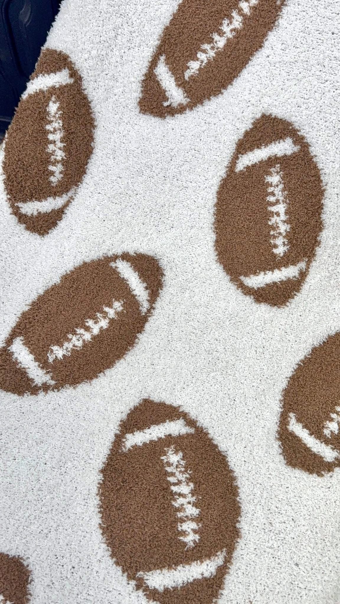 ✨SATURDAY STEAL✨ Football Print Throw Blanket
