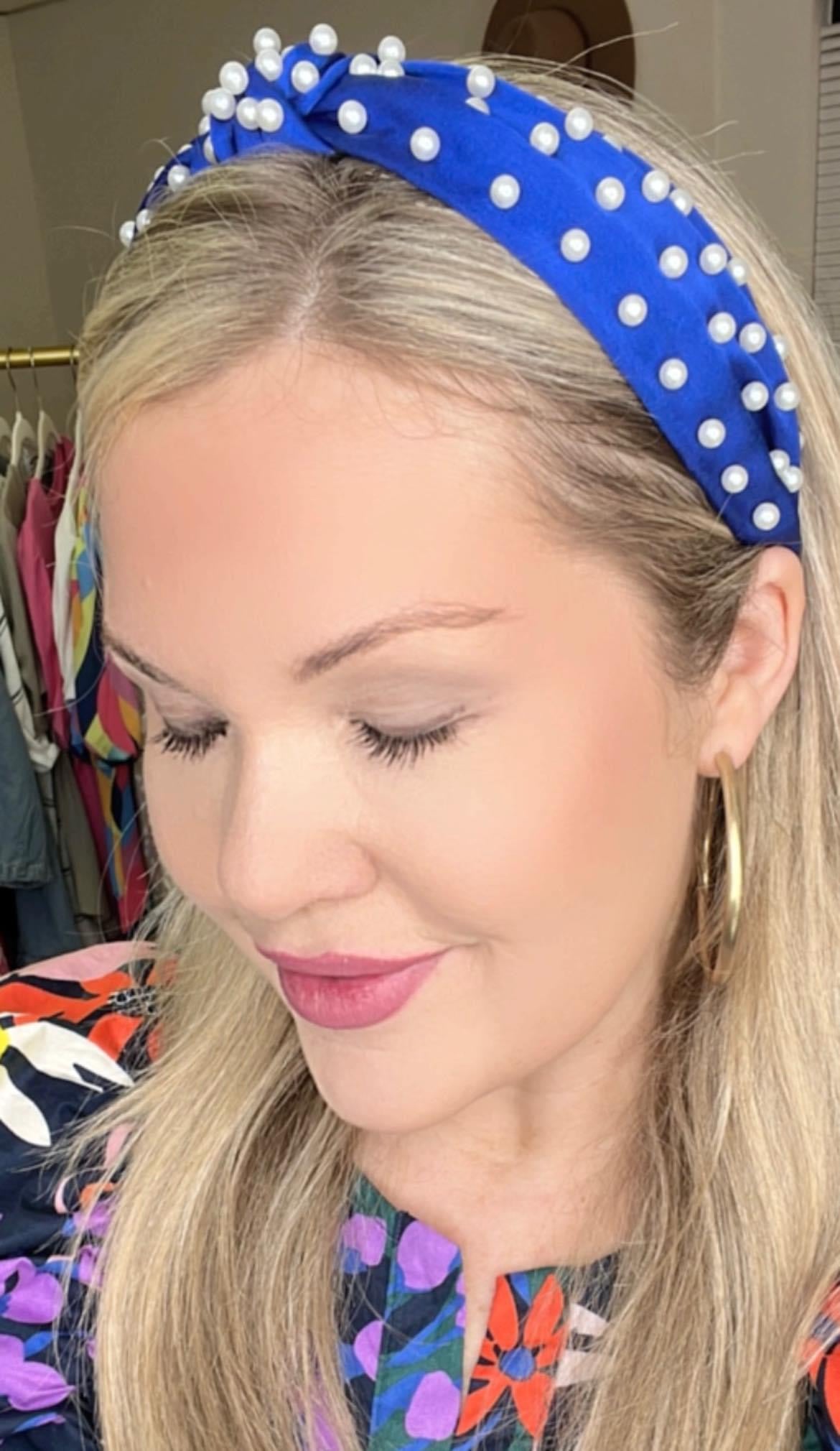 ✨RESTOCK✨ Pearl Embellished Knot Headband