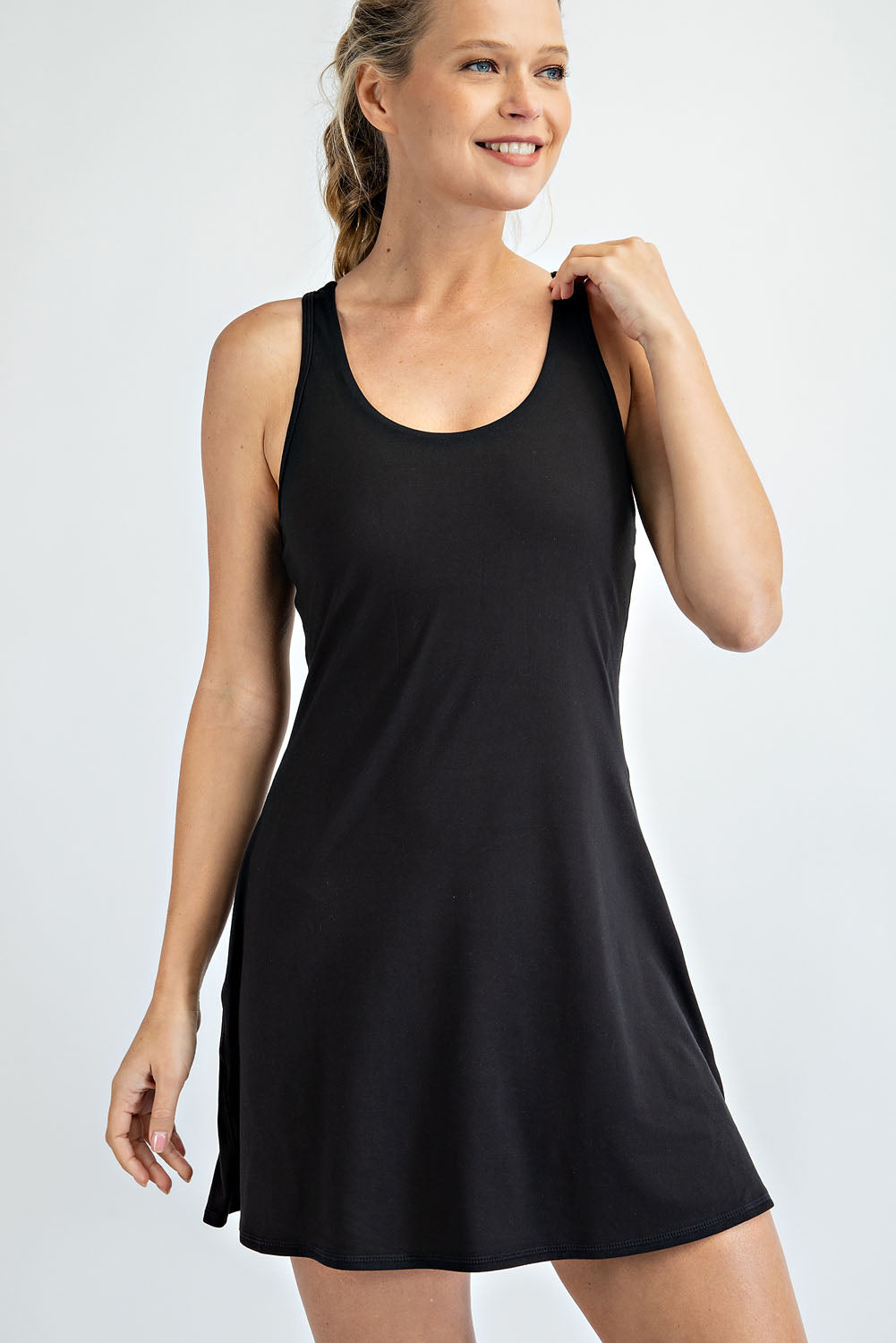 Butter Soft Athletic Romper Dress