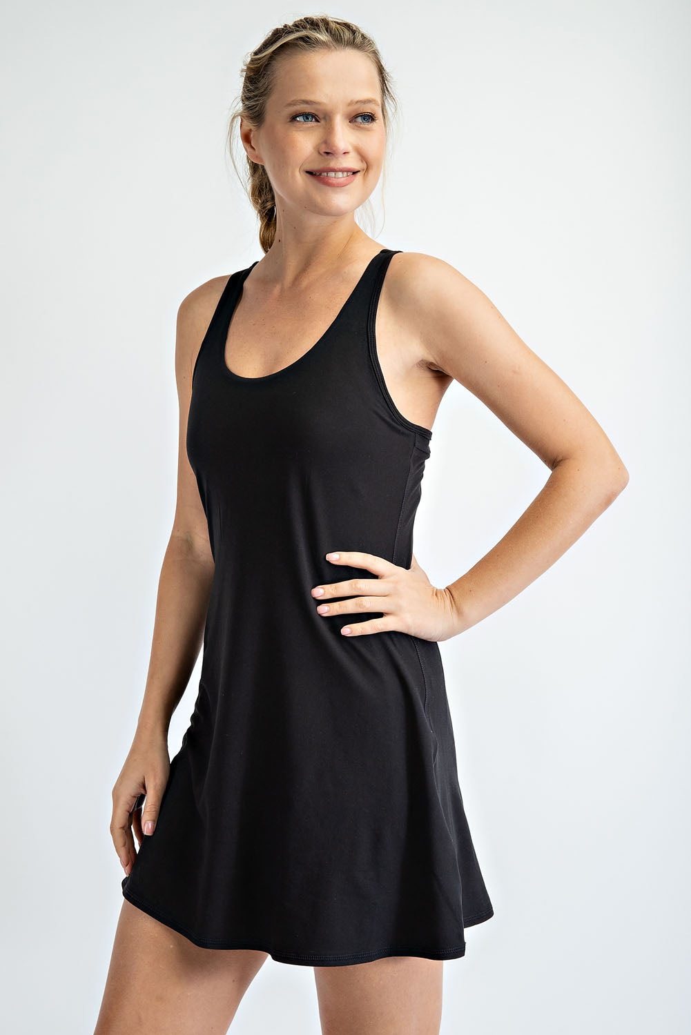 Butter Soft Athletic Romper Dress