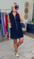 **MORE COLORS** On Repeat Scallop Zip Mini Dress