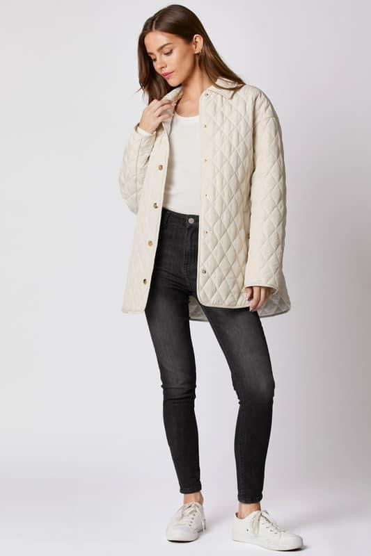 Feel The Chill Quilted Jacket